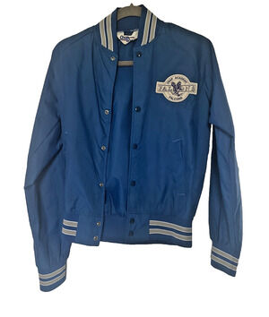 USAF Chalkline Jacket Kids XL United States Air Force Falcons Blue White Vintage